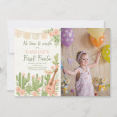 Fiesta Geen tijd om Siesta verjaardagsfeestje foto Kaart (Voorkant)