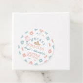 Fiesta Gender onthullen Hartelijk dank Bedankjes Labels (In situ)