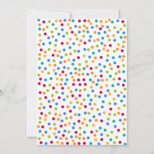 Fiesta Gender onthulling party he or she-Esta onth Kaart (Achterkant)