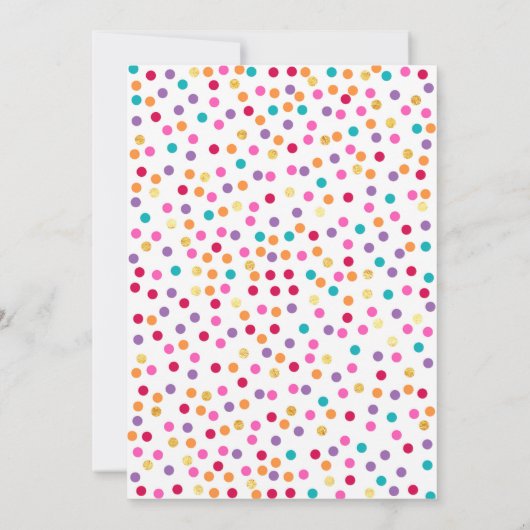 Fiesta Gender openbaart uitnodiging tot señor of s (Achterkant)