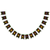 Fiesta gepersonaliseerde Bunting Banner (Alle)