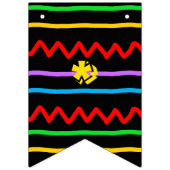 Fiesta gepersonaliseerde Bunting Banner (Tweede vlag)