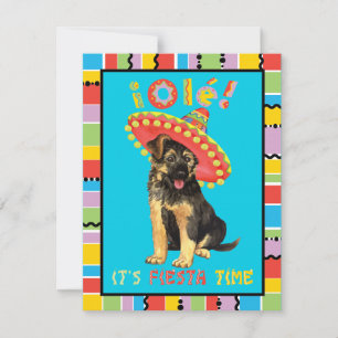 Fiesta German Shepherd Kaart