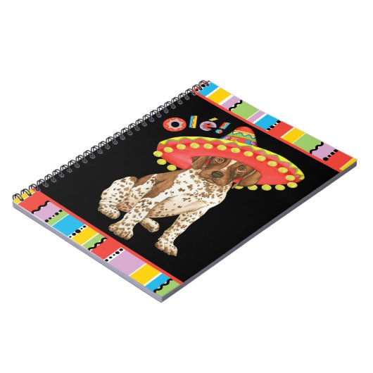 Fiesta German Shorthaired Pointer Notitieboek (Linkerzijde)