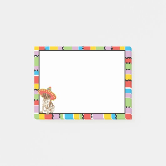 Fiesta German Shorthaired Pointer Post-it® Notes (Voorkant)