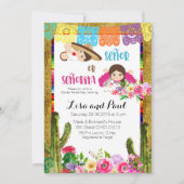 Fiesta Geslacht Onthulling Uitnodiging Señor of Se (Voorkant)