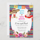 Fiesta Geslacht Onthulling Uitnodiging Señor of Se (Voorkant)