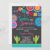 Fiesta Geslacht Onthulling Uitnodiging Señor of Se (Voorkant)