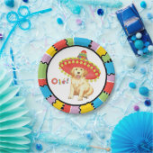 Fiesta Golden Retriever Papieren Bordje (Feest)