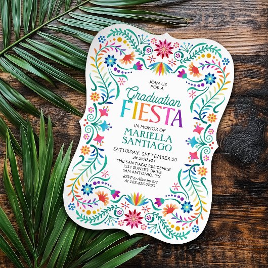 Fiesta Graduation Party Kaart
