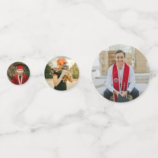 Fiesta Graduation Party Taco over een geweldige to Confetti (Voorkanten)