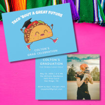 Fiesta Graduation Party Taco over een geweldige to