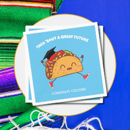 Fiesta Graduation Party Taco over een geweldige to Servet