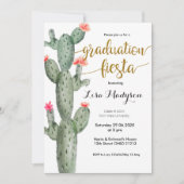 Fiesta Graduation Party Uitnodigingskaart Kaart (Voorkant)