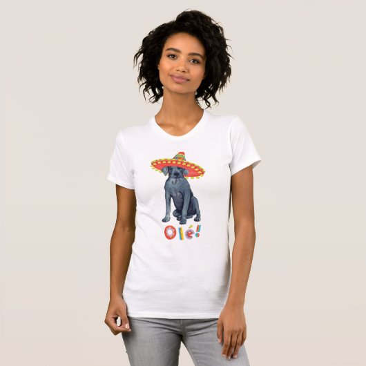 Fiesta Great Dane T-shirt (Voorkant volledig)