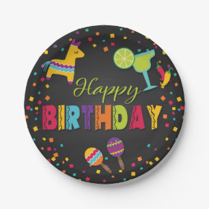 Fiesta Happy Birthday Paper Bord