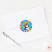 Fiesta Havanese Ronde Sticker (Envelop)