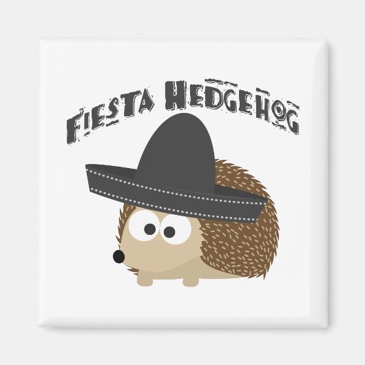 Fiesta Hedgel Magneet (Voorkant)