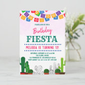 Fiesta Heilige Cactus Mexicaanse Cinco de Mayo Ver Kaart (Staand voorkant)