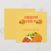 Fiesta Heilige Guacamole Birthday Girl Kaart (Voorkant / Achterkant)