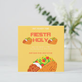 Fiesta Heilige Guacamole Birthday Girl Kaart (Staand voorkant)