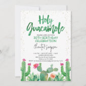 Fiesta Holy Guacamole 30ste verjaardag uitnodiging (Voorkant)