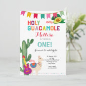 Fiesta Holy Guacamole Verjaardag Meisje of Jongen Kaart (Staand voorkant)