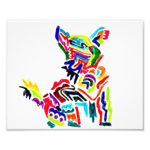 Fiesta Hondenprint Foto Afdruk