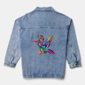 Fiesta Hummingbird Denim Jas Denim Jacket (Achterkant)