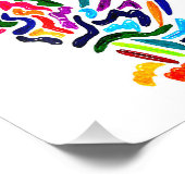 Fiesta Hummingbird Print Foto Afdruk (Hoek)