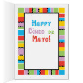 Fiesta Husky Greeting Card (Binnen (Rechts))