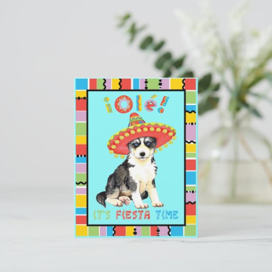 Fiesta Husky Kaart (Staand voorkant)