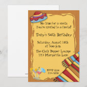 Fiesta Invitation Kaart (Voorkant / Achterkant)