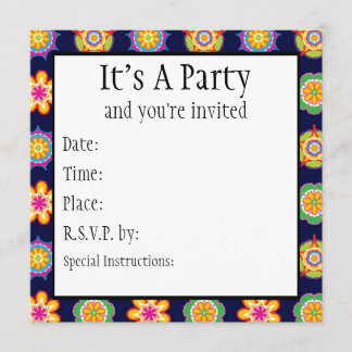 Fiesta Invitation Kaart
