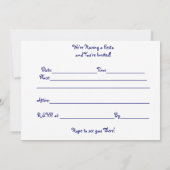 Fiesta Invitation... Kaart (Achterkant)