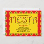 Fiesta Invitation Kaart (Voorkant)