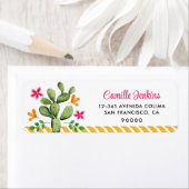 Fiesta Invitation Return Address Label (Insitu)