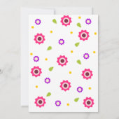 Fiesta Invitation Vrijgezellenfeest Birthday Invit Kaart (Achterkant)