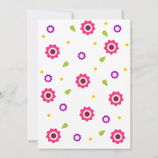 Fiesta Invitation Vrijgezellenfeest Birthday Invit Kaart (Achterkant)