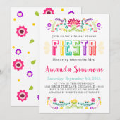 Fiesta Invitation Vrijgezellenfeest Birthday Invit Kaart (Voorkant / Achterkant)