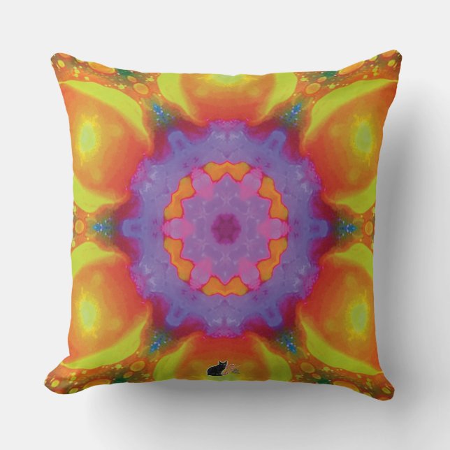 Fiesta Kaleidoscope Pillow Kussen (Voorkant)