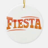 Fiesta Keramisch Ornament (Voorkant)