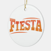 Fiesta Keramisch Ornament (Links)