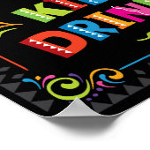 Fiesta KINDER DRINKEN Party Sign Print (Hoek)