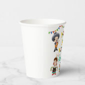 Fiesta kinderen verjaardagsfeestje papieren bekers (Rechts)