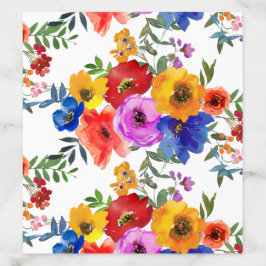 Fiesta Kleurrijke Floral Mexicaanse bruiloft uitno