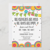 Fiesta koppels verlovingsfeest bruids Fiesta Invi Kaart (Voorkant)