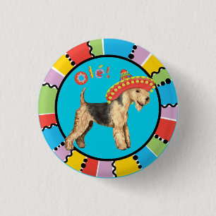 Fiesta Lakeland Terrier Ronde Button 3,2 Cm