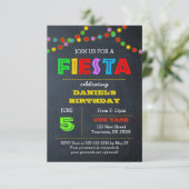 Fiesta Licht Alle Occasie Uitnodiging (Staand voorkant)