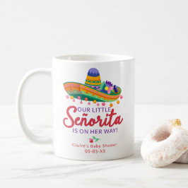 Fiesta Little Señorita Baby shower Koffiemok